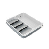 Joseph Joseph DrawerStore Expanding Gadget, Utensil & Cutlery Tray - Stone