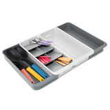 Joseph Joseph DrawerStore Expanding Gadget, Utensil & Cutlery Tray - Stone