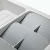Joseph Joseph DrawerStore Expanding Gadget, Utensil & Cutlery Tray - Stone