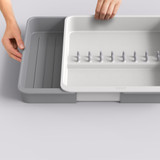 Joseph Joseph DrawerStore Expandable Utensil & Gadget Tray - Stone