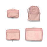 Globite Travel Packing Cubes 4 Pack - Pink
