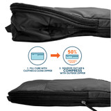 Globite Travel Compression Packing Cubes 3 Pack - Black