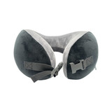 Globite Elite Memory Foam Neck Pillow - Black/Grey