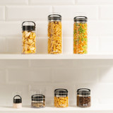 Prepara Evak Compact Storage Container Black - Extra Large 2.2L