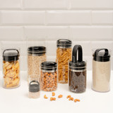 Prepara Evak Compact Storage Container Black - Extra Large 2.2L