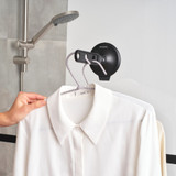 Brabantia Portable Clothes Hook with Suction Cup - Black