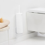 brabantia Mindset Wall Mount Toilet Brush & Holder - Mineral Fresh White