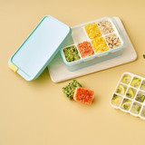 Lock & Lock Freezer Fit Rectangular Food Container with Divider - 1.65L