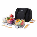 PackIt Freezable Hampton Lunch Bag - Black