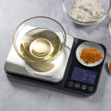 Cuisena 2-in-1 Kitchen Scale 5kg - Silver