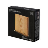 Stanley Rogers Double Sided Magnetic Knife Block - Ash Wood