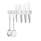 Furi Magnetic Knife Wall Rack 36cm - White Marble