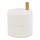 Yamazaki Tosca 4 Tier Jewellery Box - White