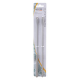 Appetito Silicone Straw Cleaning Brush - 2 Pack