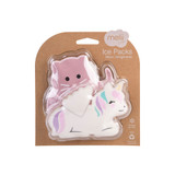 Melii Luxe Gel Ice Packs - Unicorn & Cat