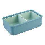 Melii Luxe Kids Silicone Bento Box 700ml - Blue