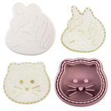 Melii Luxe 3-in-1 Kids Sandwich Cutters - Unicorn/Cat