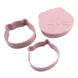 Melii Luxe 3-in-1 Kids Sandwich Cutters - Unicorn/Cat