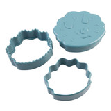 Melii Luxe 3-in-1 Kids Sandwich Cutters - Dinosaur/Bulldog