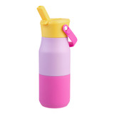 Oasis Junior Insulated Stainless Steel Drink Bottle 400ml - Bubblegum Pink