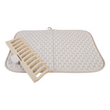 d.line Pop-Up Drying Mat with Rack - Almond Milk