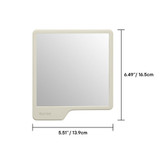 Tooletries The Oliver Shower Mirror - Sand