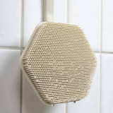 Tooletries Silicone Back Scrubber & Hook Set - Sand