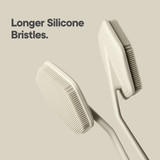 Tooletries Silicone Back Scrubber & Hook Set - Sand