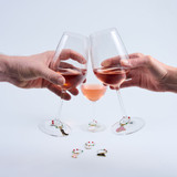 Avanti Wine Glass Charms Cowgirl - Set of 6
