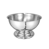 Avanti Stainless Steel Hammered Champagne & Punch Bowl