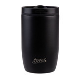 Oasis Stainless Steel Insulated Travel Cup 300ml - Black