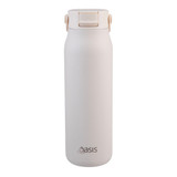 Oasis Sorrento Insulated Stainless Steel Drink Bottle 900ml - Alabaster