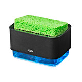 OXO Soap Dispensing Sponge Holder - Matte Black