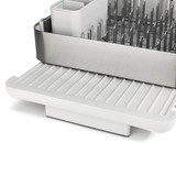 Joseph Joseph Extend Steel Plus Expandable Dish Rack - Stone