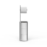 Joseph Joseph EasyStore Concealed 2-in-1 Toilet Roll Stand - White