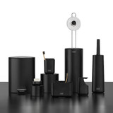 Joseph Joseph EasyStore Concealed 2-in-1 Toilet Roll Stand - Matte Black