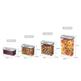 Felli Supreme-Tite Food Storage Container Rectangular 1L - White