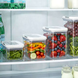 Felli Supreme-Tite Food Storage Container Rectangular 1L - White