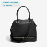 Stackers Work Handbag with 13" Laptop Pocket - Black