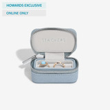 Stackers Petite Travel Jewellery Ring Box - Dusky Blue