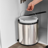 Howards 14L In Cupboard Swing Out Bin - Stainless Steel