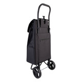 Sachi Swift 38L Shopping Trolley - Black