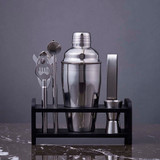 Davis & Waddell Bar Set with Stand - 7 Pieces