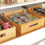 Bamboo Large Storage Tub with Handles