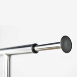 Howards Heavy Duty Folding Extendable Garment Rack with Wheels