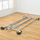 Howards Heavy Duty Folding Extendable Garment Rack with Wheels