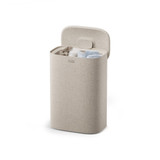 Joseph Joseph Tota 2 One 60L Laundry Basket - Pale Mushroom