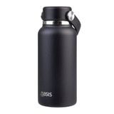 Oasis Mini Insulated Stainless Steel Drink Bottle 300ml - Black
