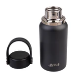 Oasis Mini Insulated Stainless Steel Drink Bottle 200ml - Black