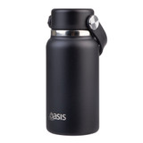 Oasis Mini Insulated Stainless Steel Drink Bottle 200ml - Black